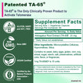 TA-65® 250 Units - 90 Capsules (3 Months Supply)